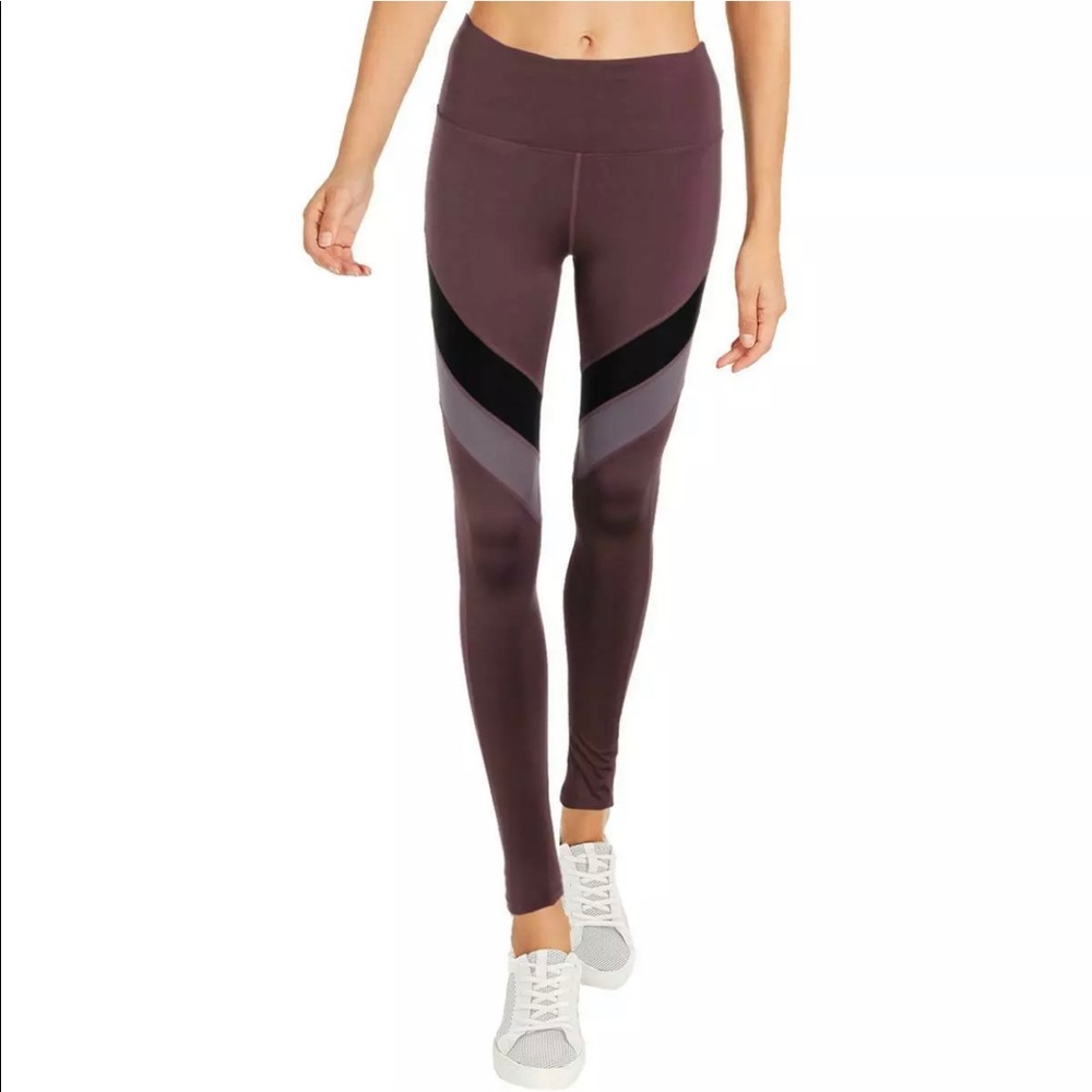 ✨🆕BCBG MaxAzria Womens Purple Athletic Leggings